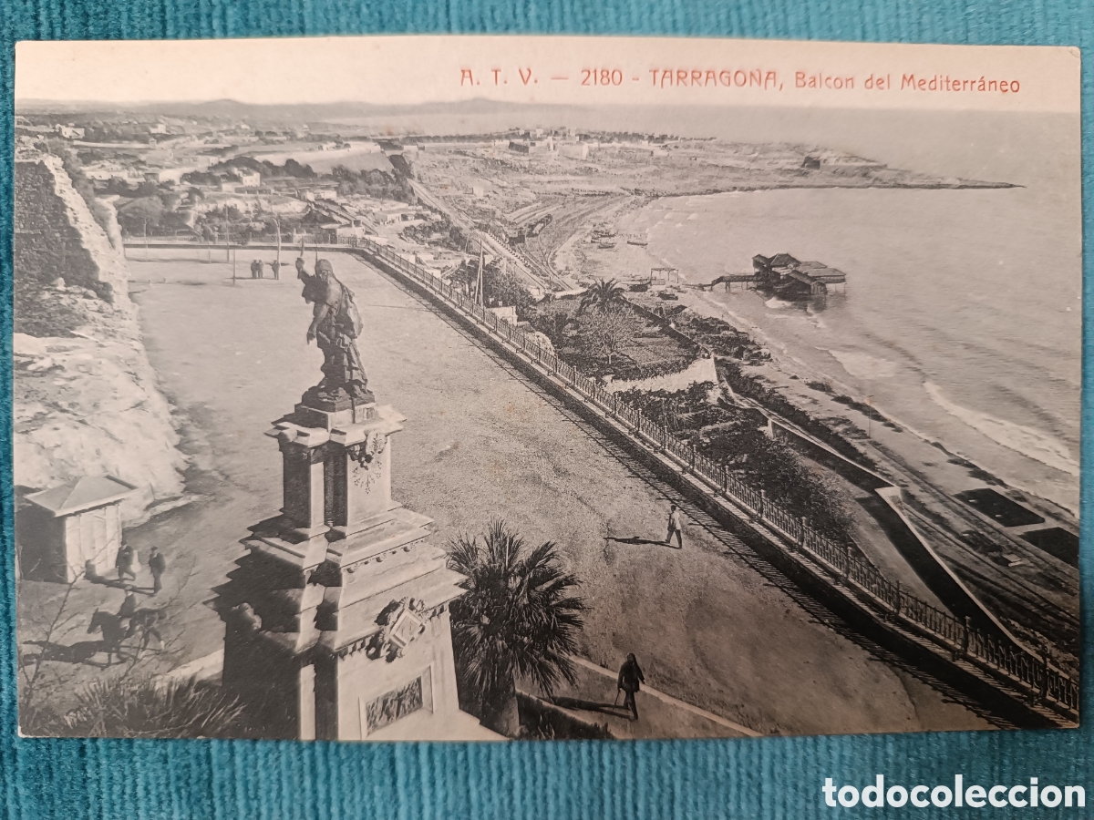 Postales: A.T.V. 2180 TARRAGONA. Balcon del Mediterr&aacute;neo