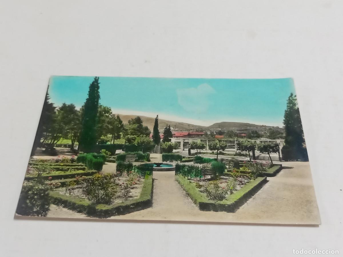 Postales: BAGES - POSTAL SALLENT - JARDINES DEL PARQUE - Foto 1