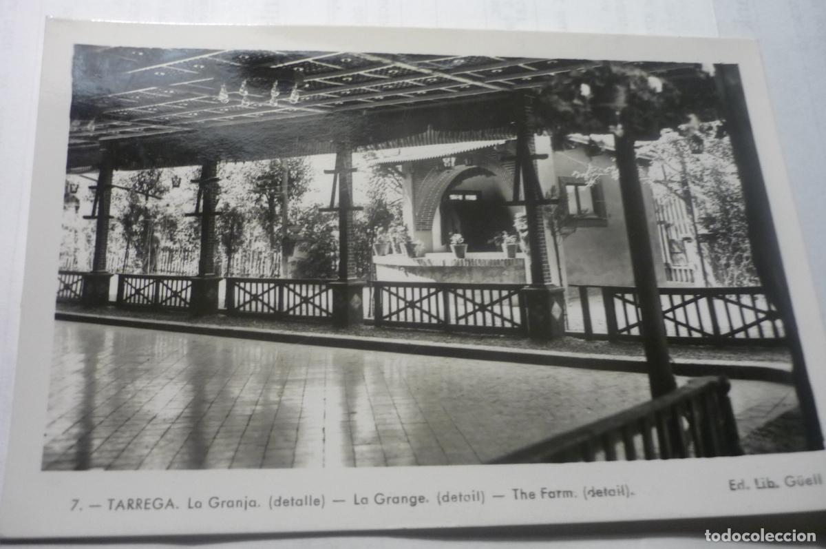 Postales: postal tarrega la granja escrita cm - Foto 1