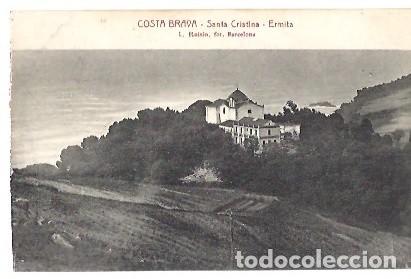 Cartes Postales: ANTIGUA POSTAL COSTA BRAVA SANTA CRISTINA ERMITA L ROISIN