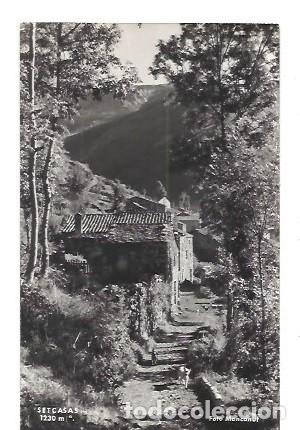 Postkarten: ANTIGUA POSTAL SETCASAS FOTO MONCANUT