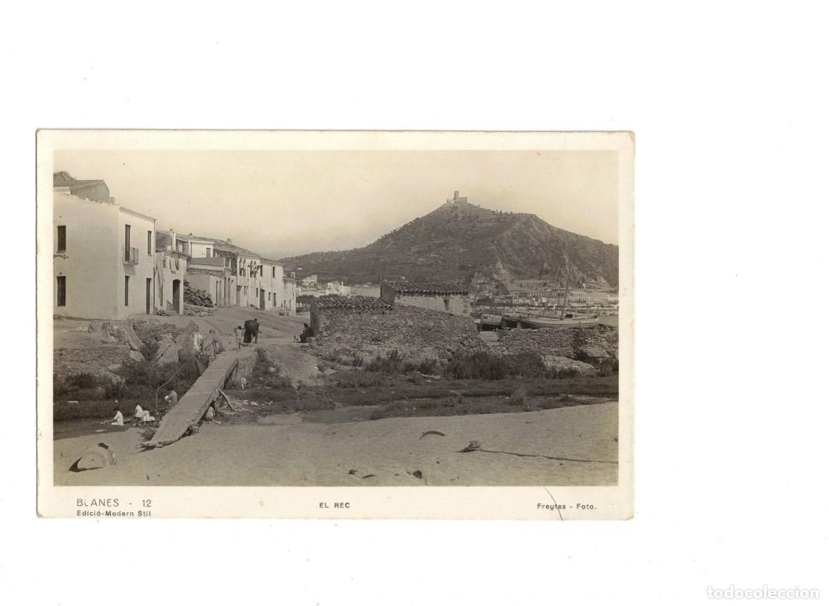Postales: BLANES. EL REC. 12 FREYTAS - Foto 1