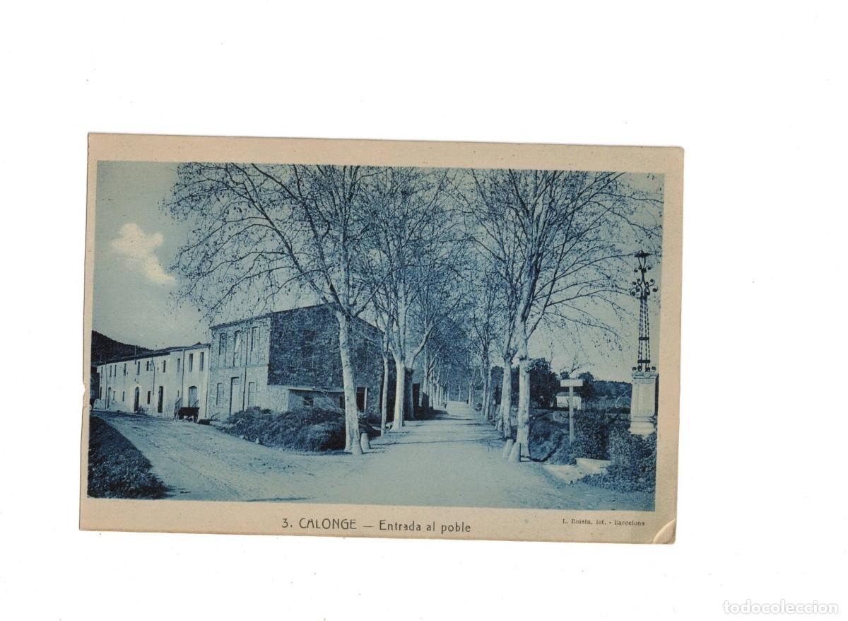 Postales: CALONGE. ENTRADA AL POBLE. 3 ROISIN - Foto 1