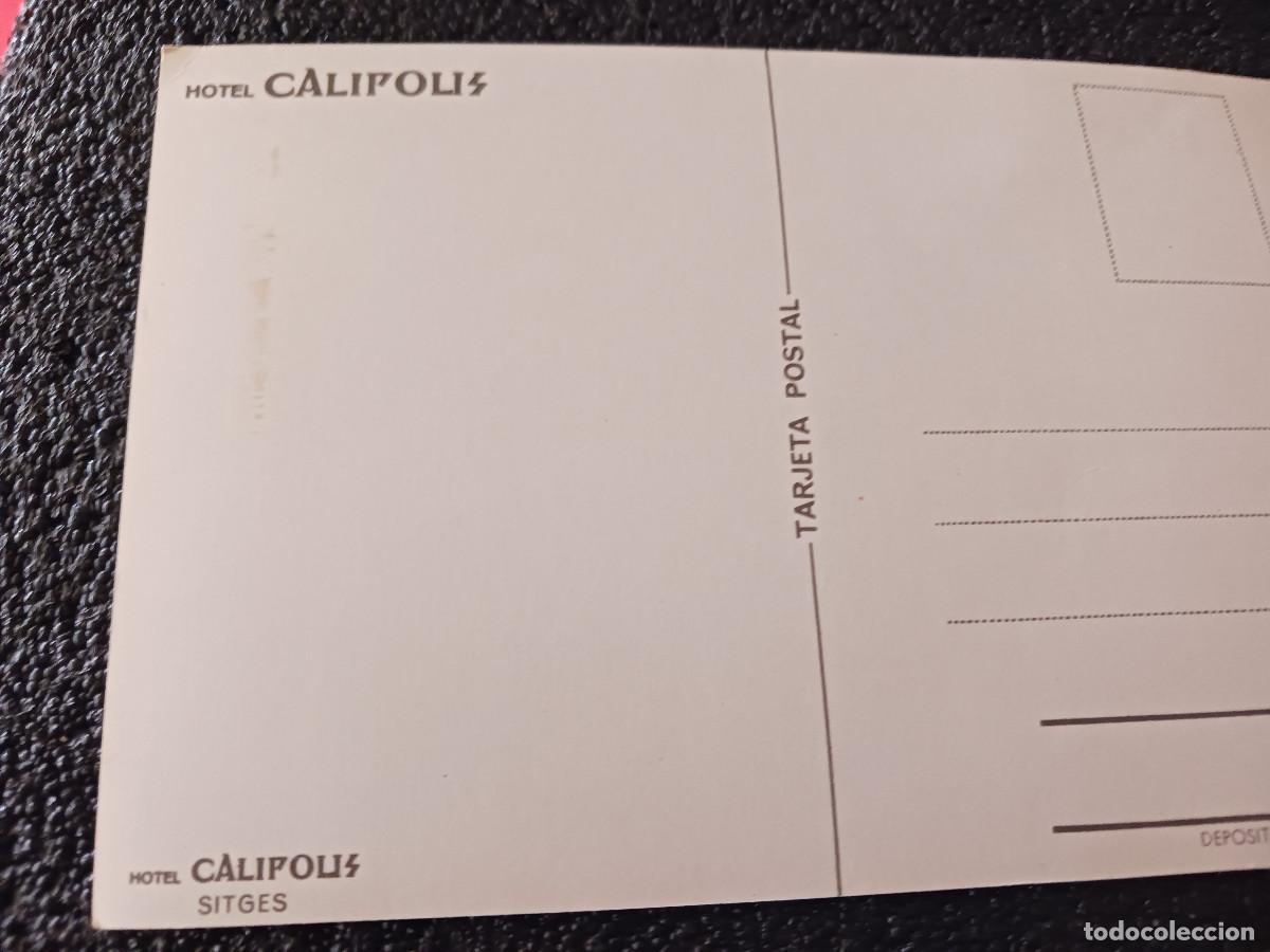 Postales: sitges, hotel calipolis - Foto 2
