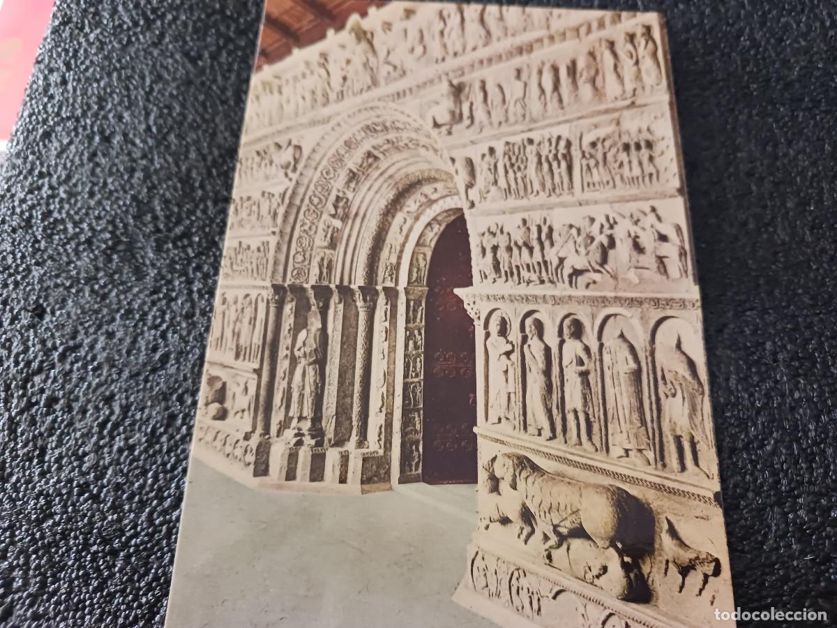 Postais: 14 ripoll, portada del monasterio de santa maria, ed. maideu