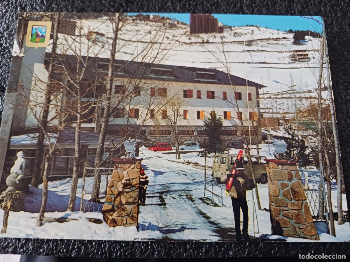 Postais: 6545 la molina, colegio virgen de las nieves, ed. escudo, circulada 1976