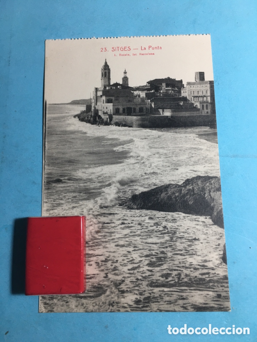 Postales: ANTIGUA B/N S/C 23 SITGES LA PUNTA - L. ROISIN - A73