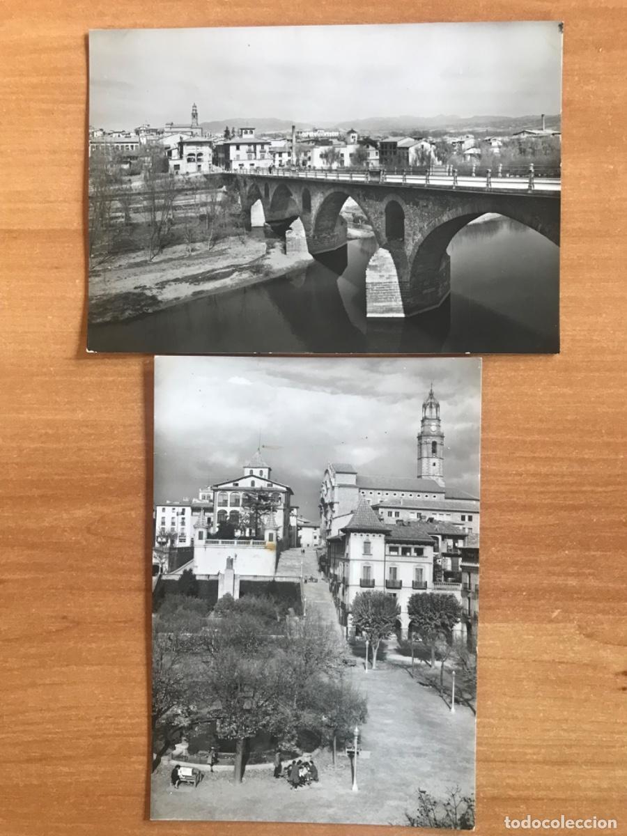 Postales: Lote de 2 postales de Manlleu. - Foto 1