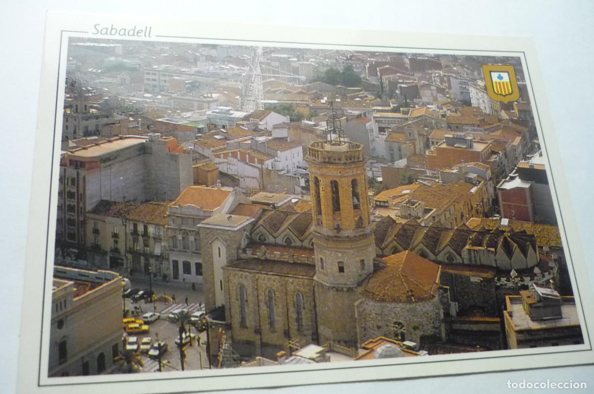 Postkarten: POSTAL SABADELL IGLESIA S. FELIX AEREA