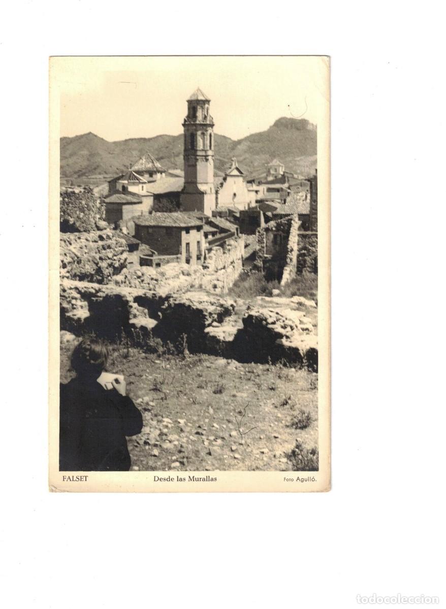 Postales: FALSET. DESDE LAS MURALLAS. AGUIL&Oacute; - Foto 1