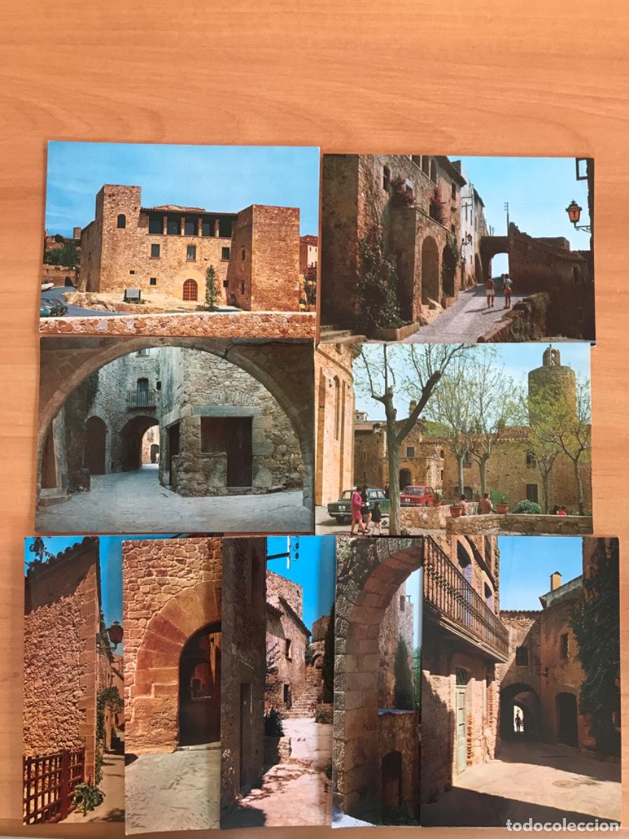 Postales: Lote de 9 postales de Pals, Gerona. - Foto 1