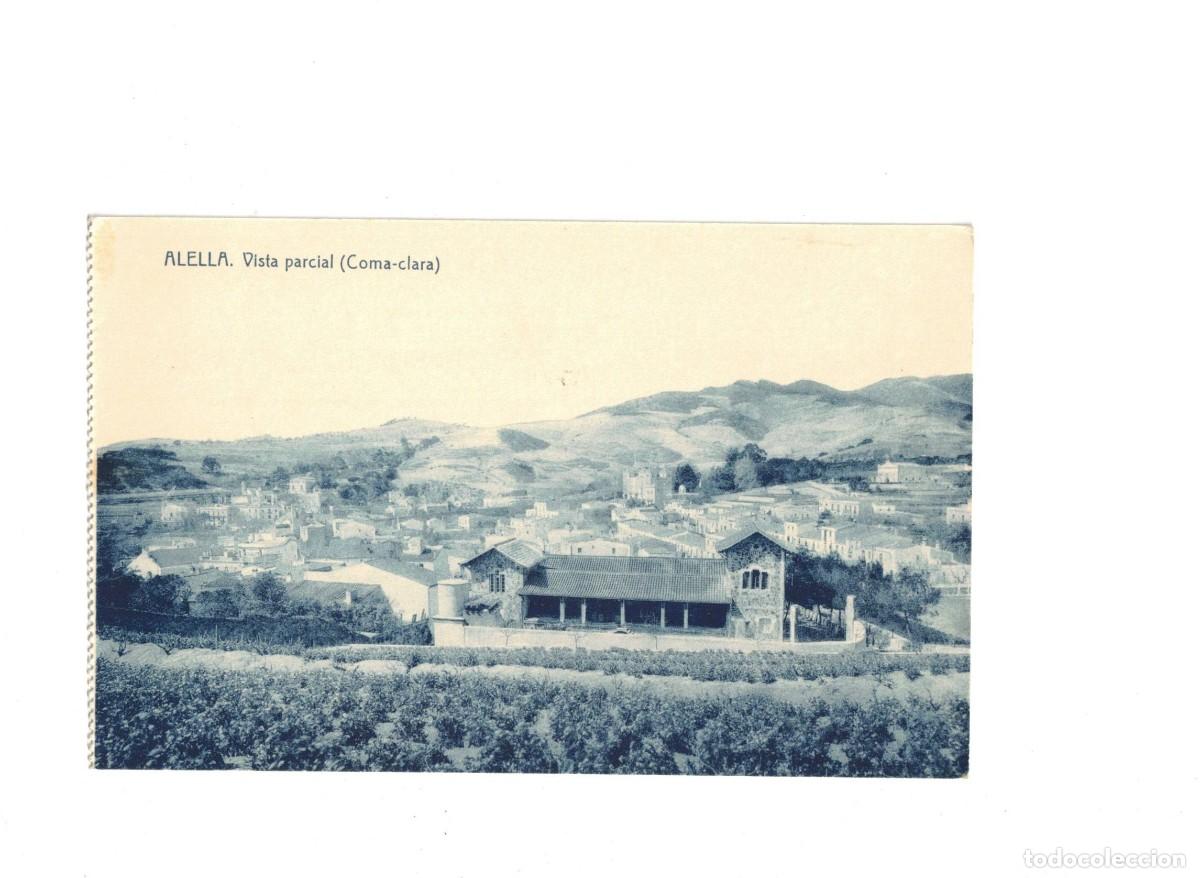Postales: ALELLA. VISTA PARCIAL. COMA-CLARA. THOMAS - Foto 1