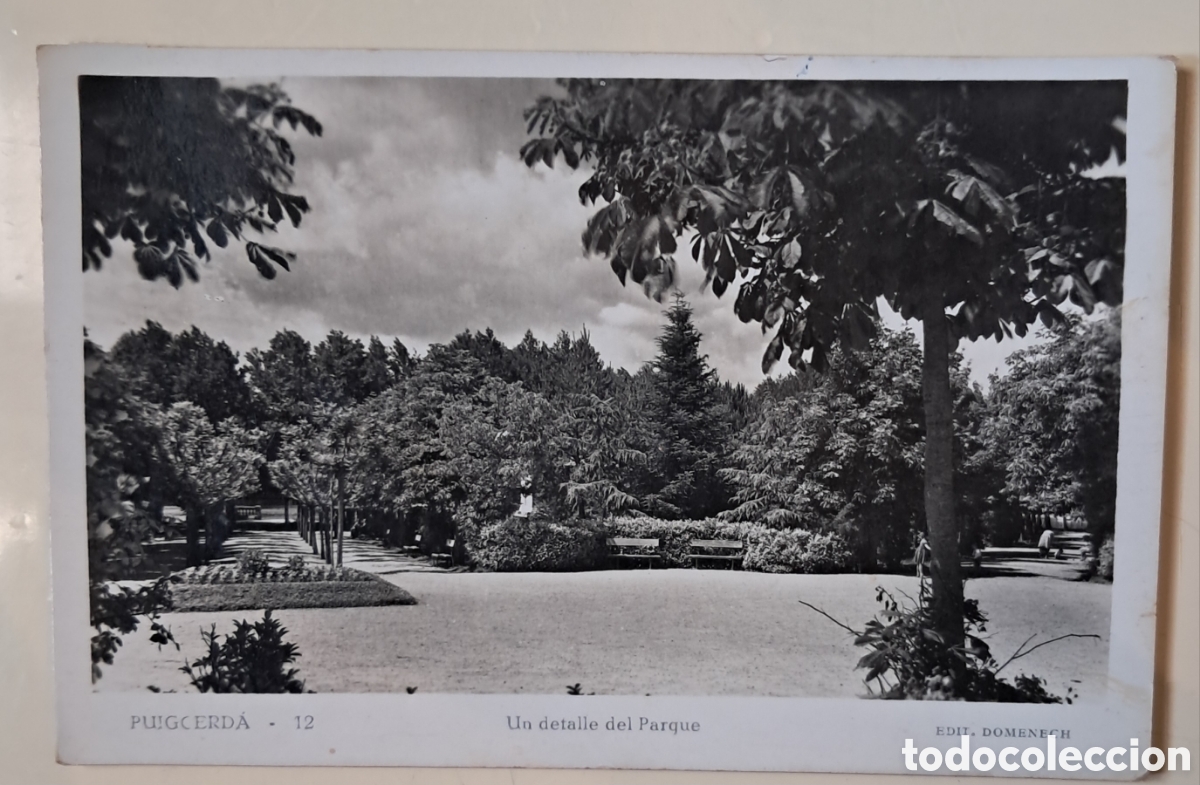 Postkarten: Tarjeta Postal de Puigcerd&aacute;, circulado