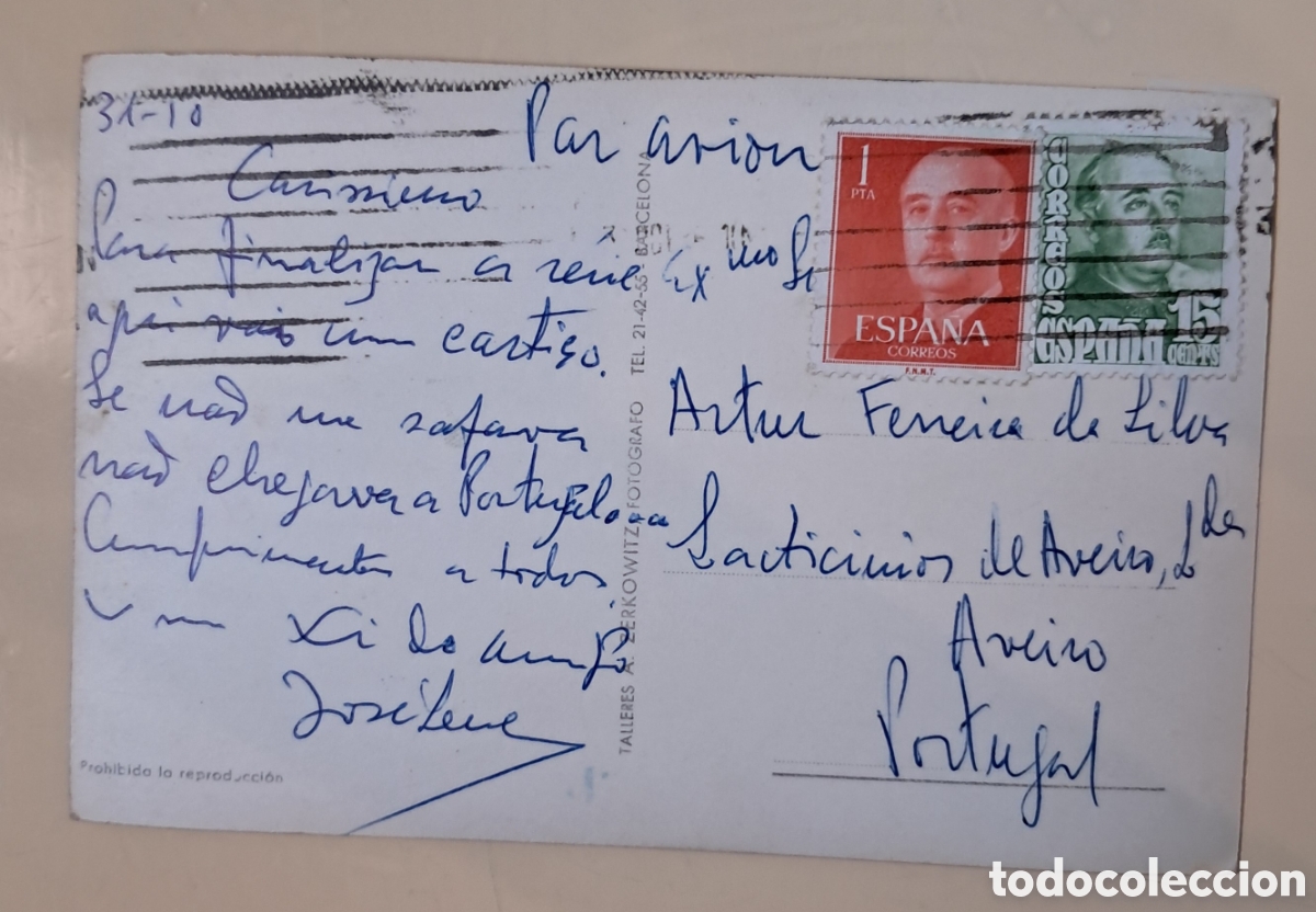Postales: Tarjeta Postal, Toro Salta l&aacute; Barrera. - Foto 2