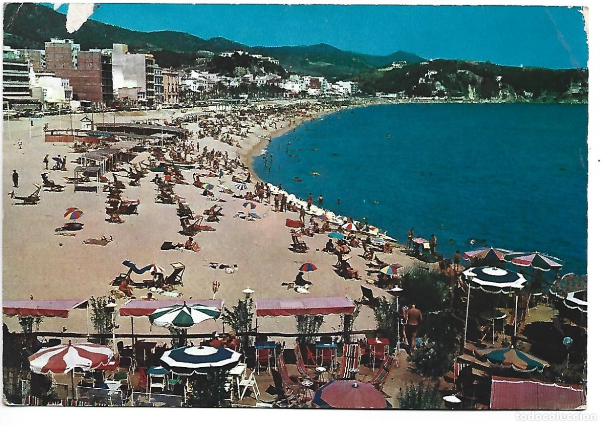 Postales: PLAYA - BEACH.- LLORET DE MAR / GIRONA - Foto 1