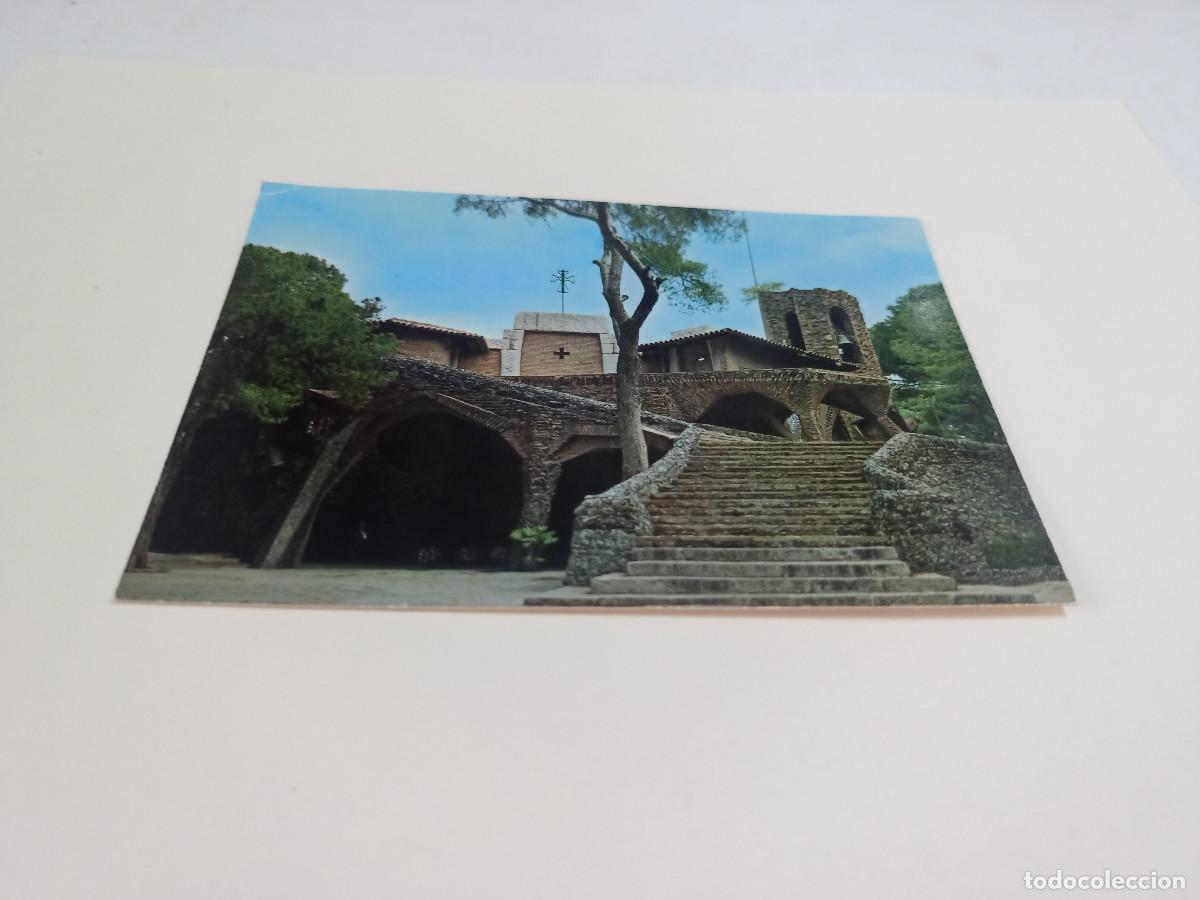 Postales: BAIX LLOBREGAT - POSTAL SANTA COLOMA DE CERVELL&Oacute; - IGLESIA DE LA COLONIA G&Uuml;ELL