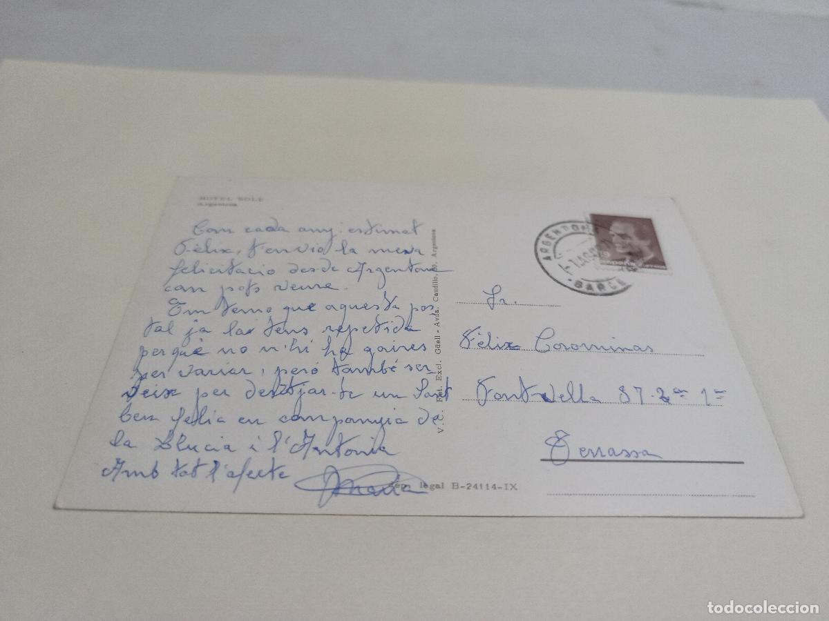 Postales: MARESME - POSTAL ARGENTONA - HOTEL SOL&Eacute; - Foto 2