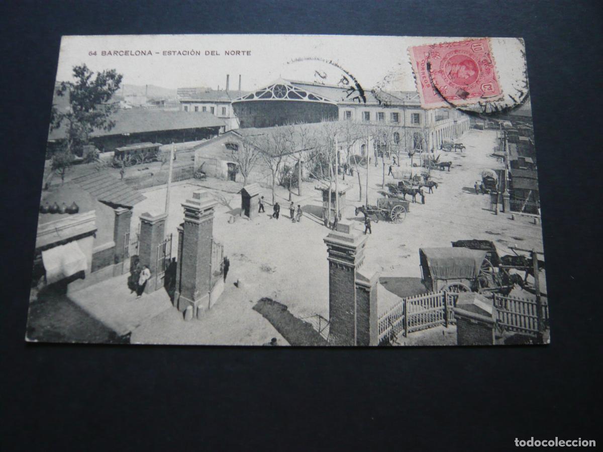 Postales: BARCELONA ESTACION DEL NORTE - Foto 1