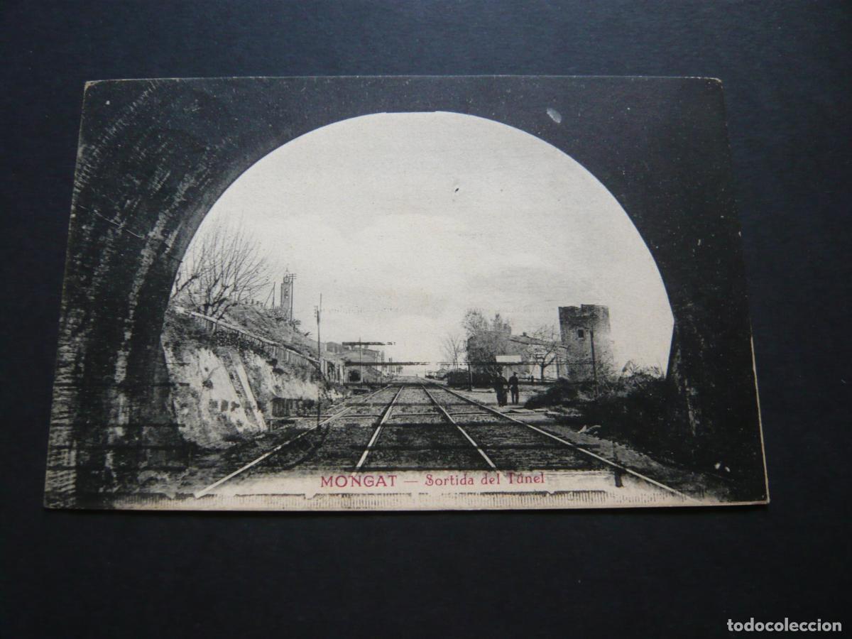Postales: MONGAT BARCELONA SORTIDA DEL TUNEL - Foto 1