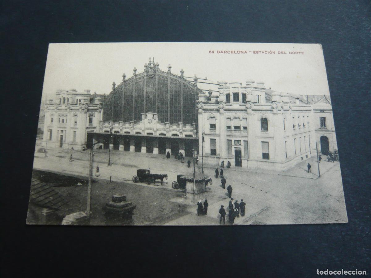 Postales: BARCELONA ESTACION DEL NORTE - Foto 1