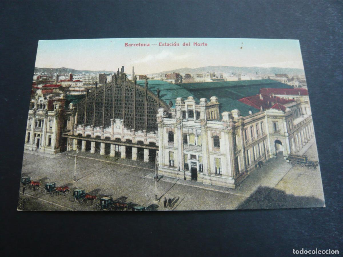 Postales: BARCELONA ESTACION DEL NORTE - Foto 1