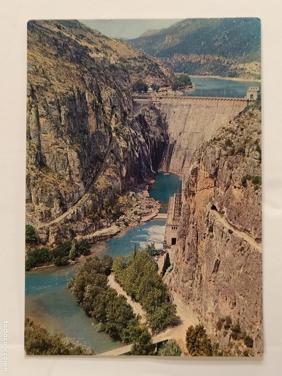 Cartes Postales: PANTANO DE CAMARASA - PRESA Y CENTRAL ELECTRICA - FITER - POSTAL ANTIGUA -(113.481)