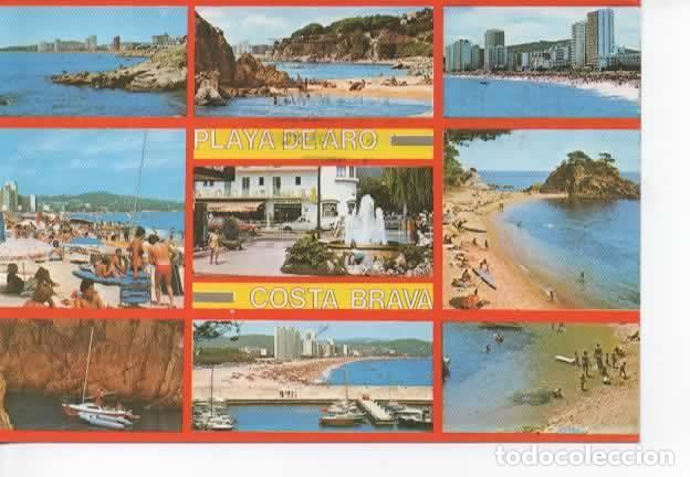 Postales: GIRONA ESCRITA PLAYA DE ARO - Foto 1