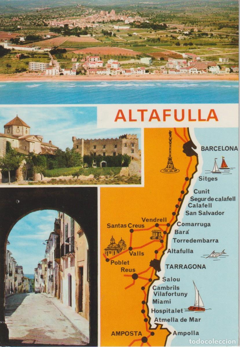 Postales: (11) ALTAFULLA. TARRAGONA. DIVERSOS ASPECTOS - Foto 1