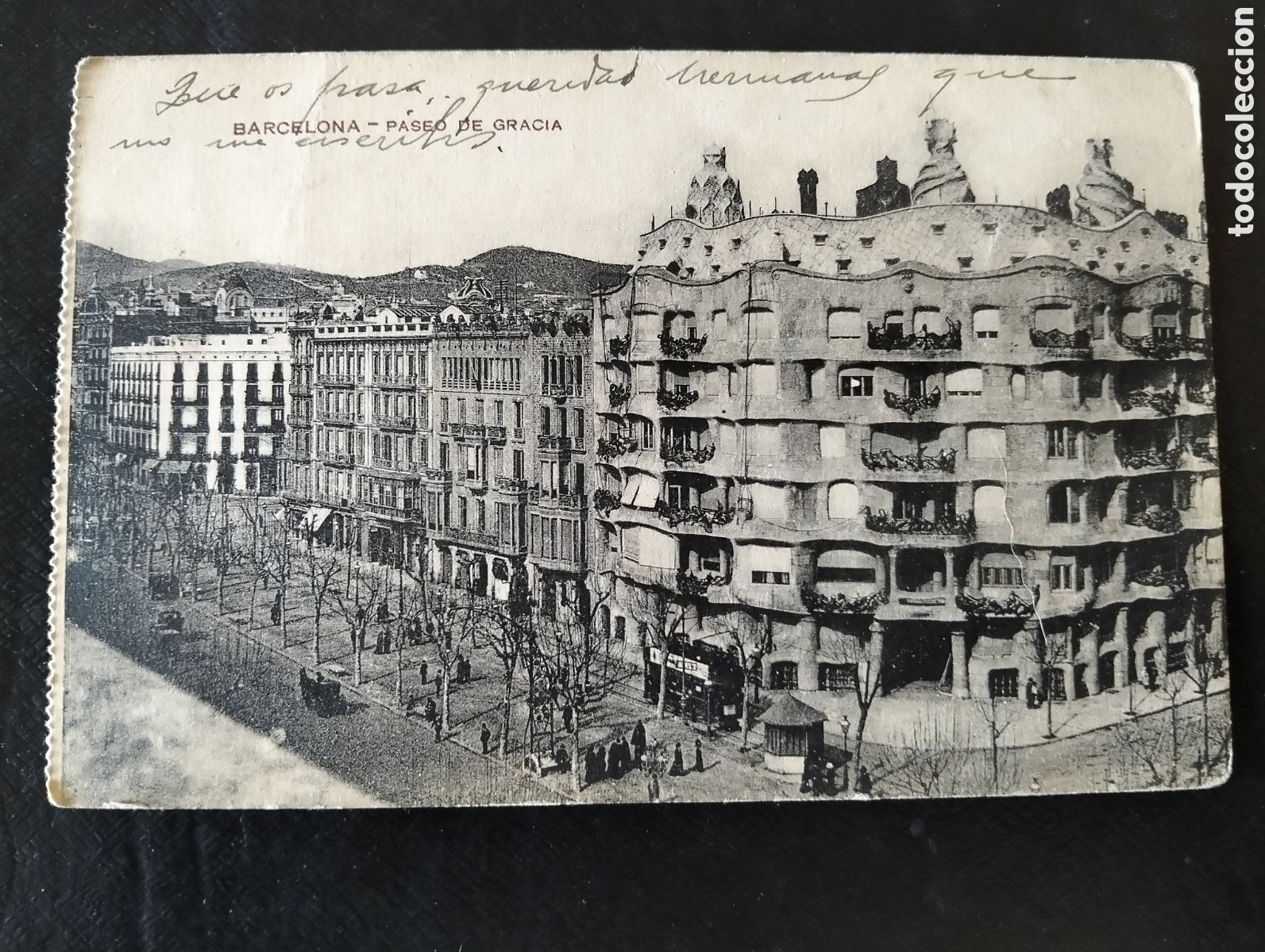 Postales: BARCELONA PASEO DE GRACIA - Foto 1