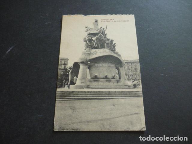 Postales: BARCELONA MONUMENTO AL DR. ROBERT - Foto 1