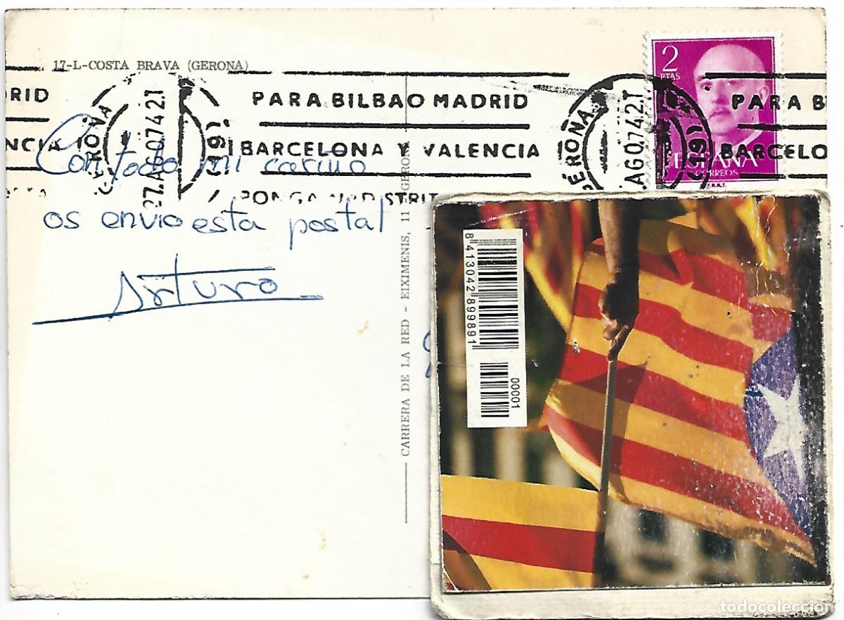 Postales: COSTA BRAVA.- GIRONA - Foto 2