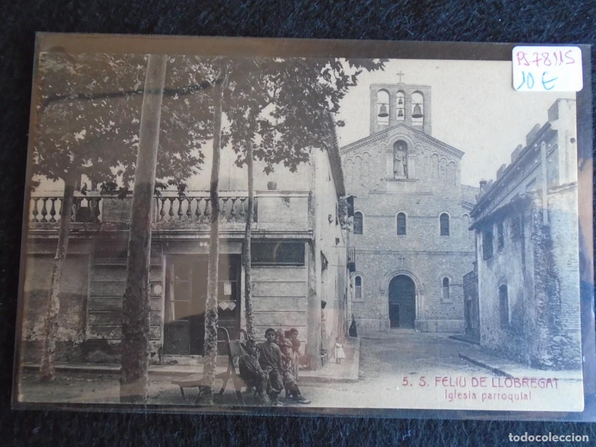 Postcards: (PS-78115)POSTAL DE SAN FELIU DE LLOBREGAT-IGLESIA PARROQUIAL.FOTO ROISIN