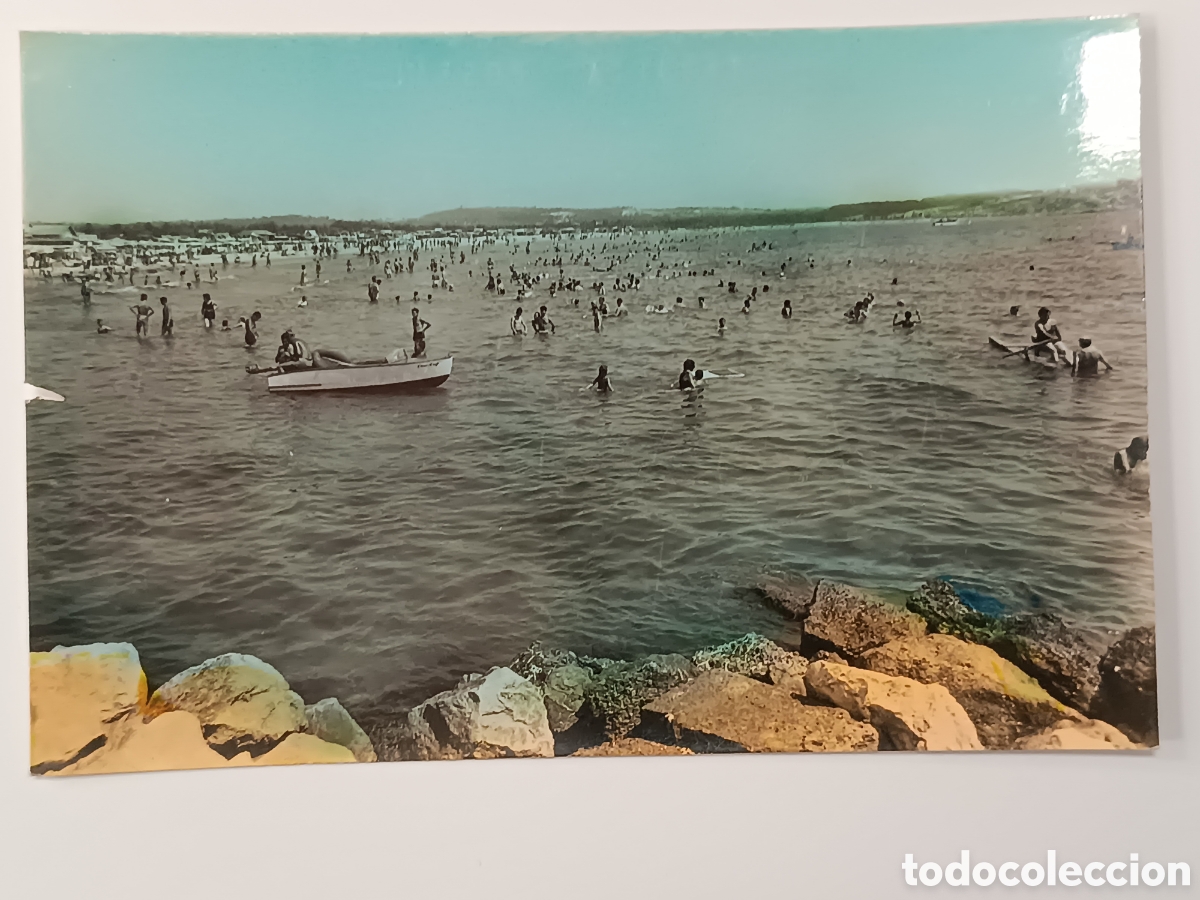 Postcards: 45 SALOU. Un detalle de la playa