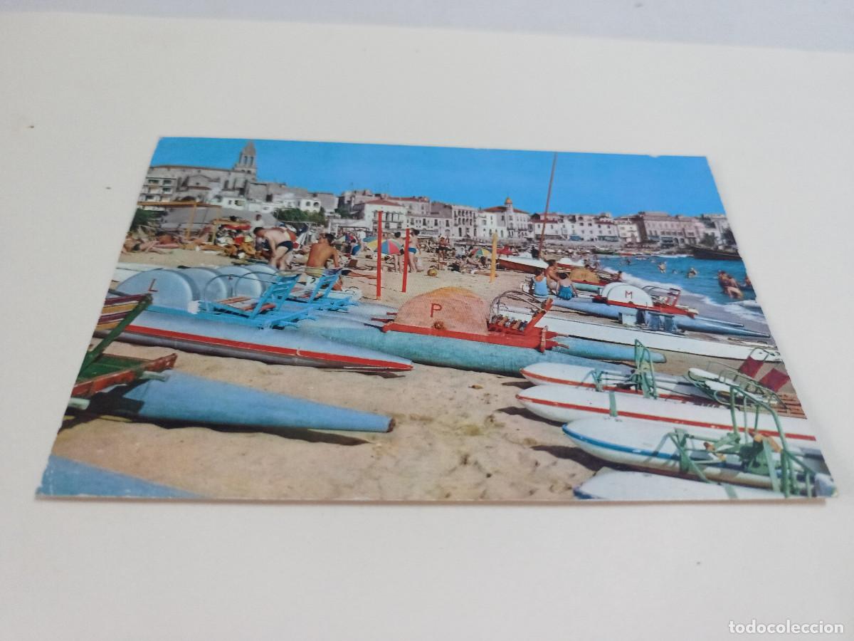 Postales: BAIX EMPORD&Agrave; - POSTAL PALAM&Ograve;S - LA PLAYA - VISTA PARCIAL