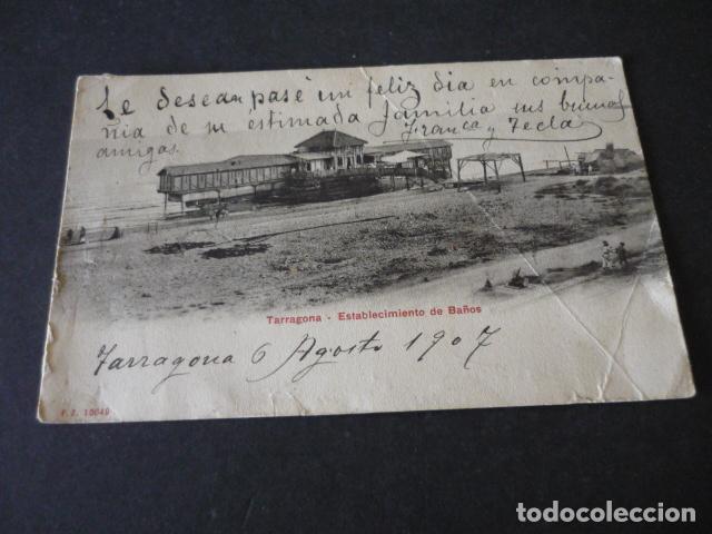 Postales: TARRAGONA ESTABLECIMIENTO DE BA&Ntilde;OS - Foto 1