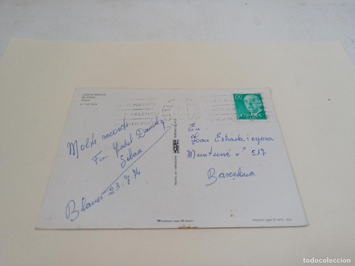 Postales: LA SELVA - POSTAL BLANES - PLAYA - Foto 2