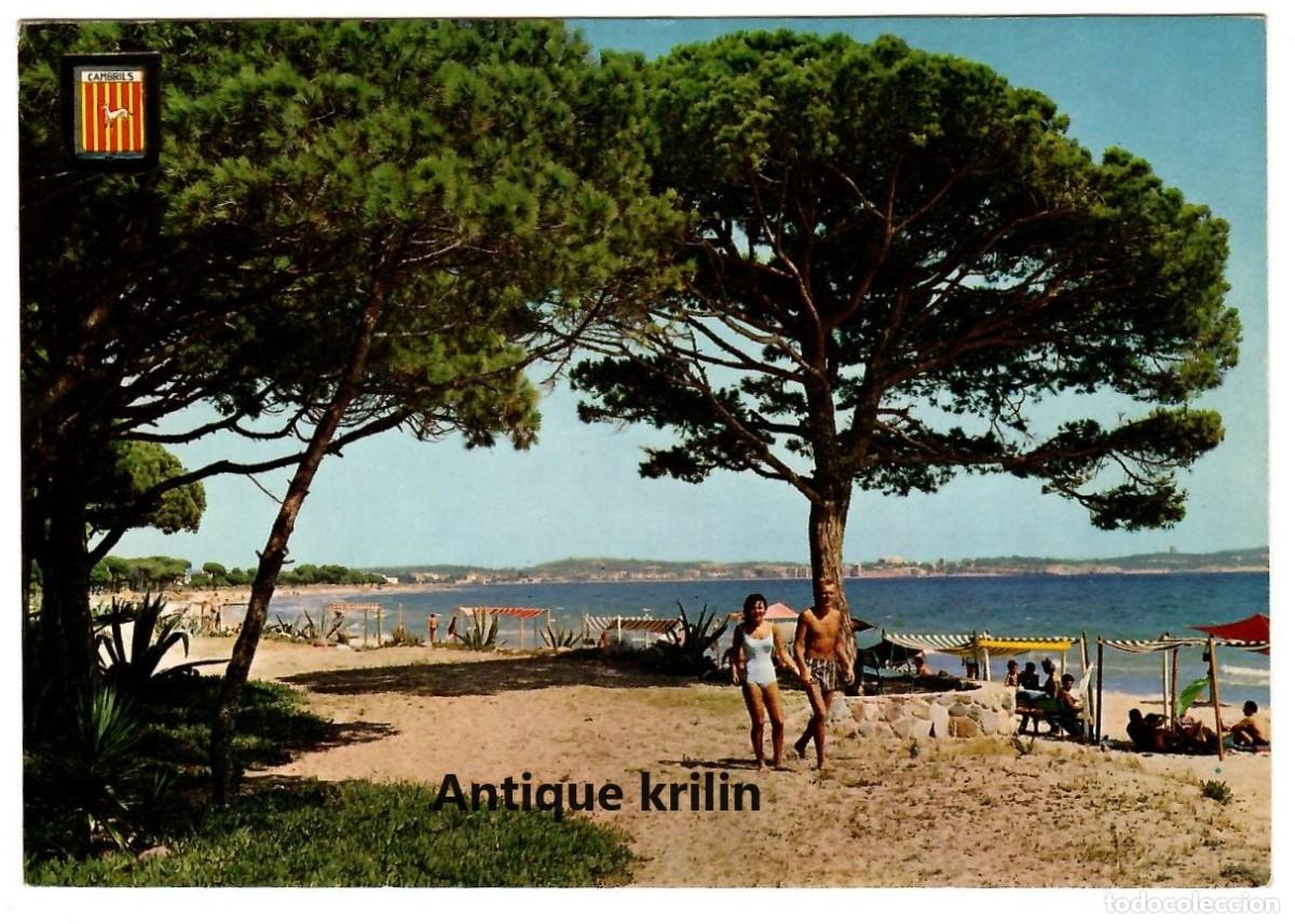 Postales: VILAFORTUNY N&ordm; 1753 PLAYA / PUBLICIDAD URBANIZACION CAMBRILS-PUERTO / SIN FRANQUEAR