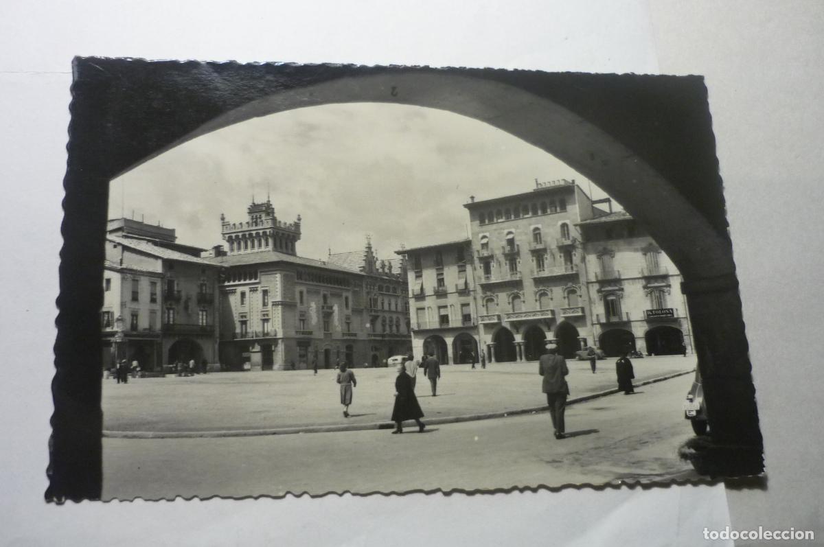 Postales: POSTAL VICH PL.CAUDILLO ESCRITA CM - Foto 1