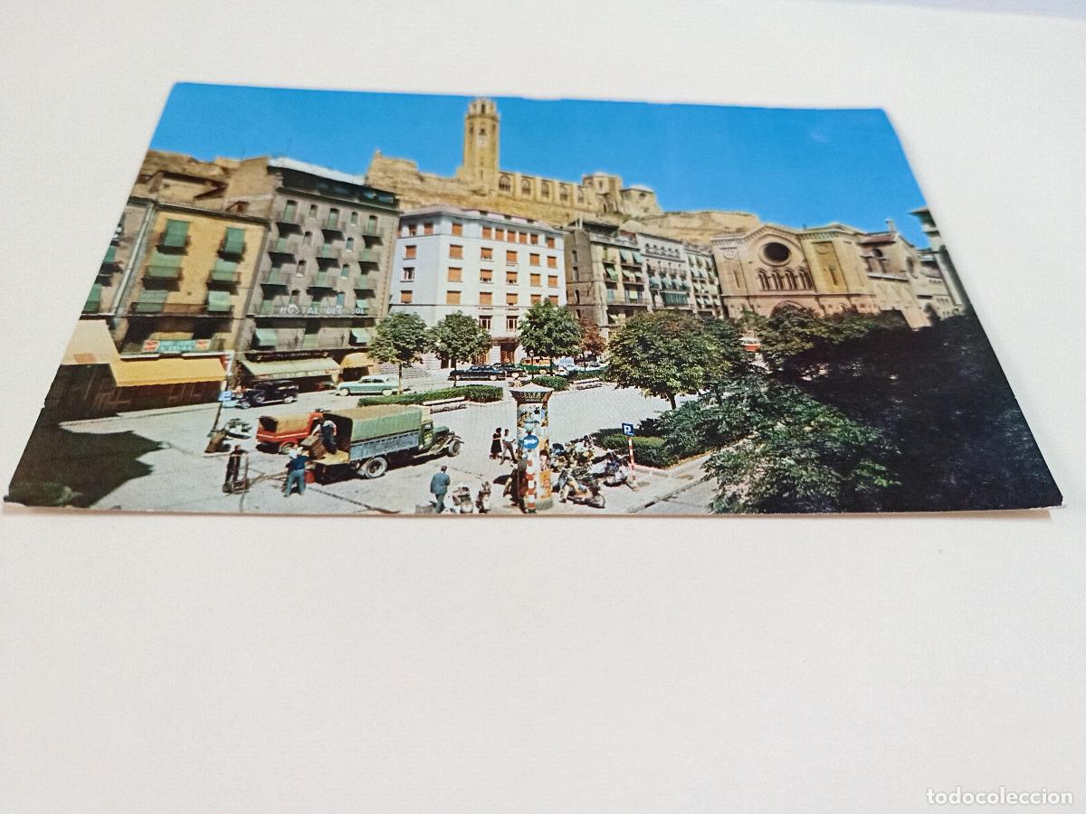 Postales: SEGRI&Agrave; - POSTAL LERIDA - PLAZA DE ESPA&Ntilde;A