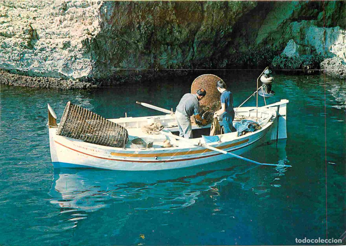 Cartes Postales: Espagne - Espana - Cataluna - Costa Brava - Tareas de pesca - A la p&ecirc;che - CPM - Voir Scans Recto-Ve