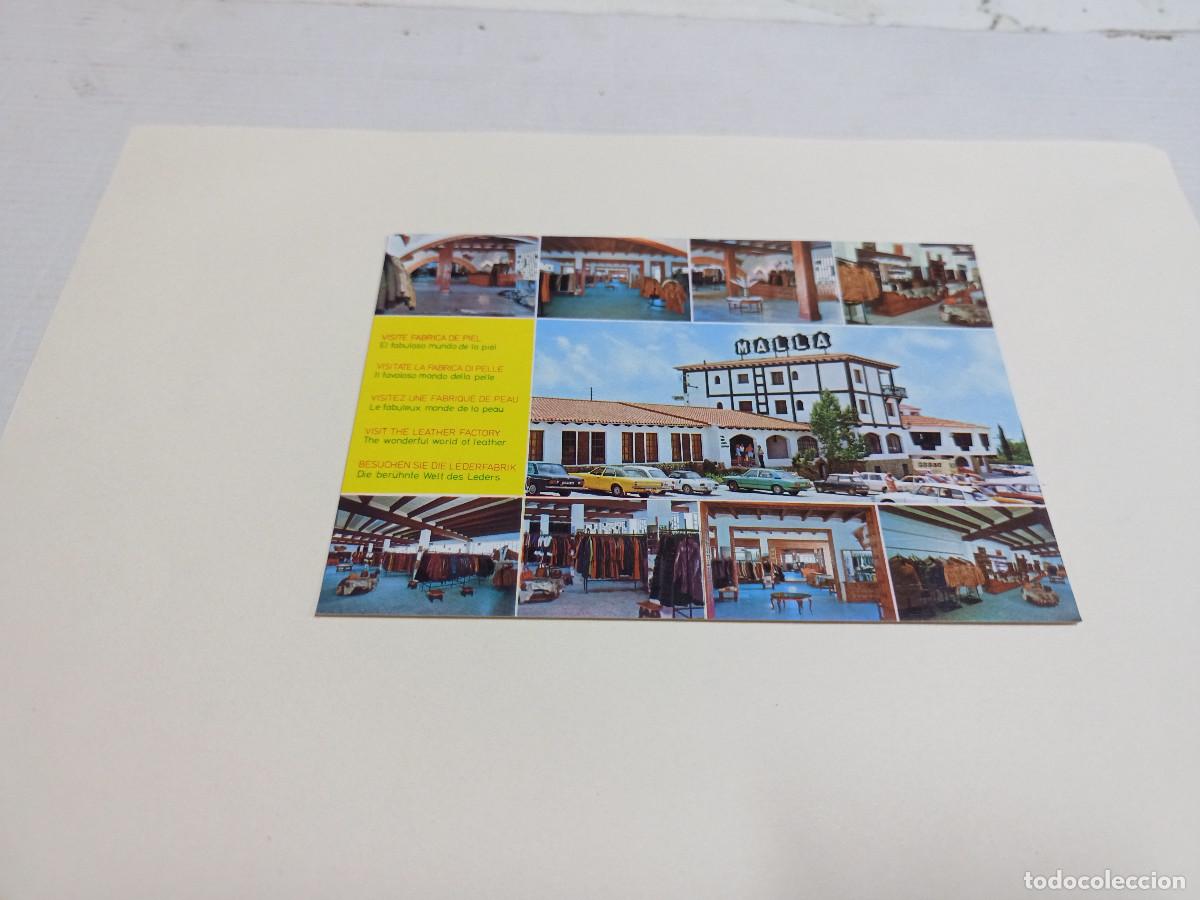 Postales: TARRAGON&Egrave;S - POSTAL RODA DE BAR&Aacute; - F&Aacute;BRICA DE PIEL MALLA