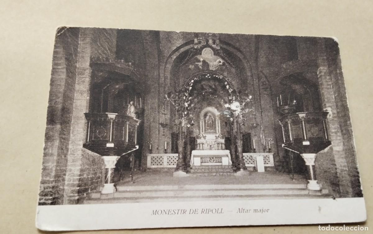 Postales: RIPOLL, POSTAL ANTIGUA , BLANCO Y NEGRO - Foto 2