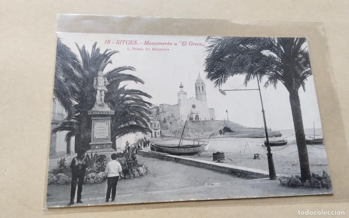 Postales: SITGES , POSTAL ANTIGUA , BLANCO Y NEGRO , - Foto 2