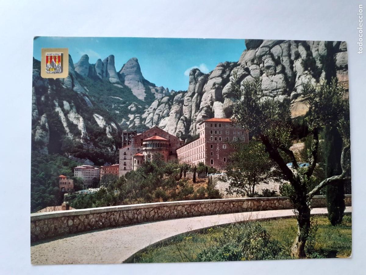 Postkarten: POSTAL - MONTSERRAT EL MONASTERIO Y LOS PICOS DE STA. MAGDALENA - FISA 2418 - S/C
