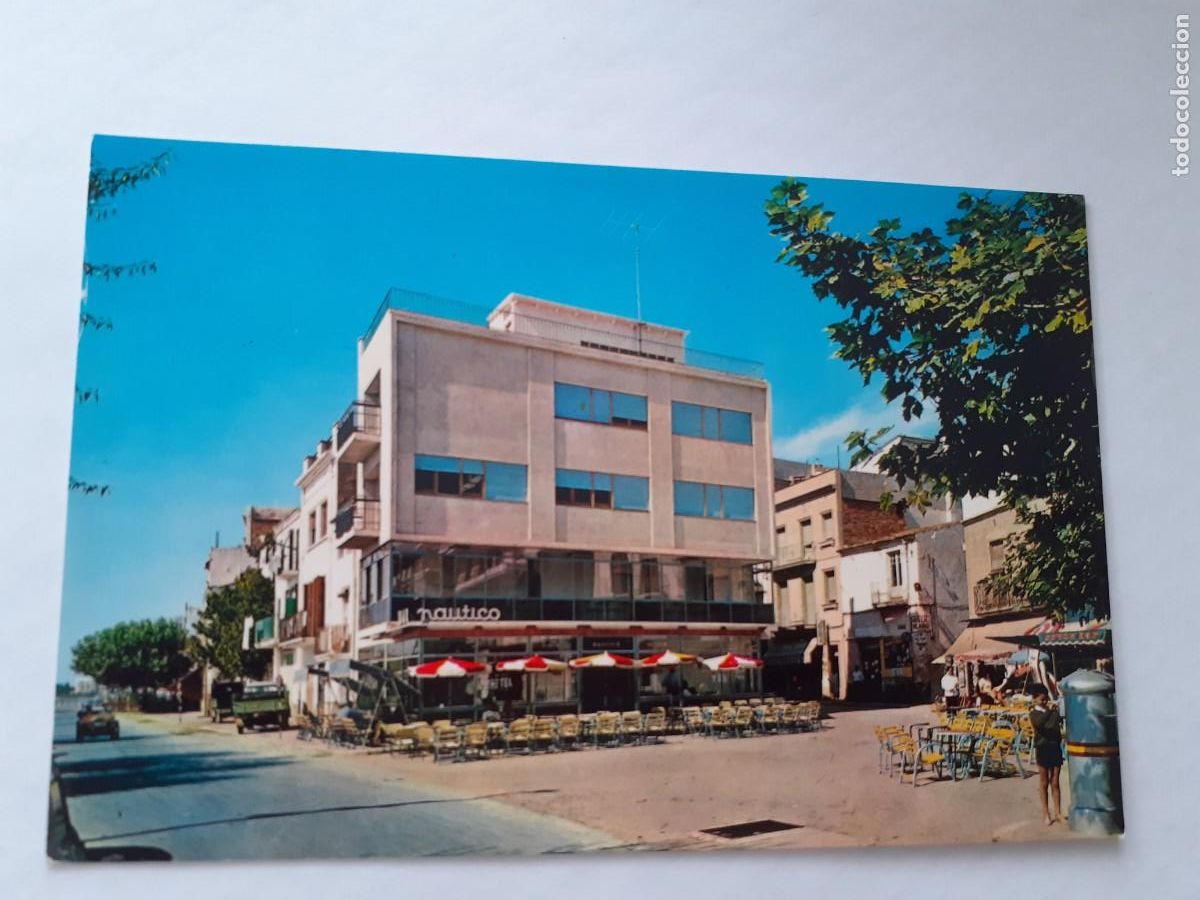 Cartes Postales: POSTAL - COSTA BRAVA ROSAS BARES Y HOTELES FESTONEAN SU PASEO DE MAR - ESCRITA