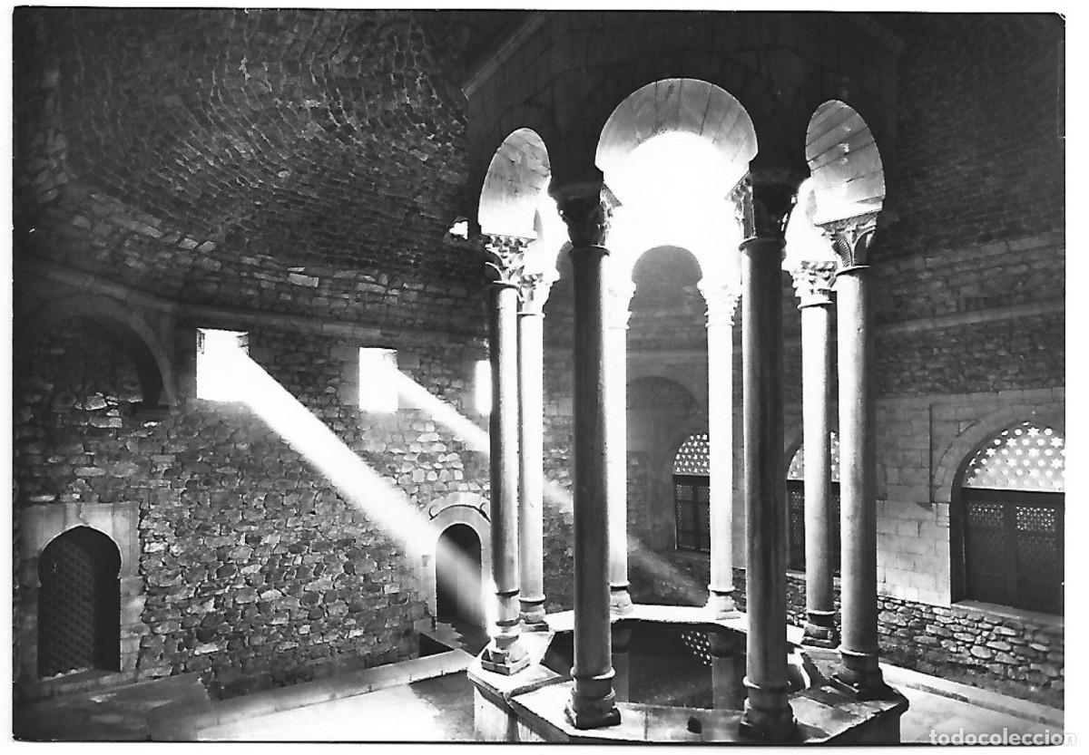 Postales: BA&Ntilde;OS ARABES, TEMPLETE.- GERONA - Foto 1