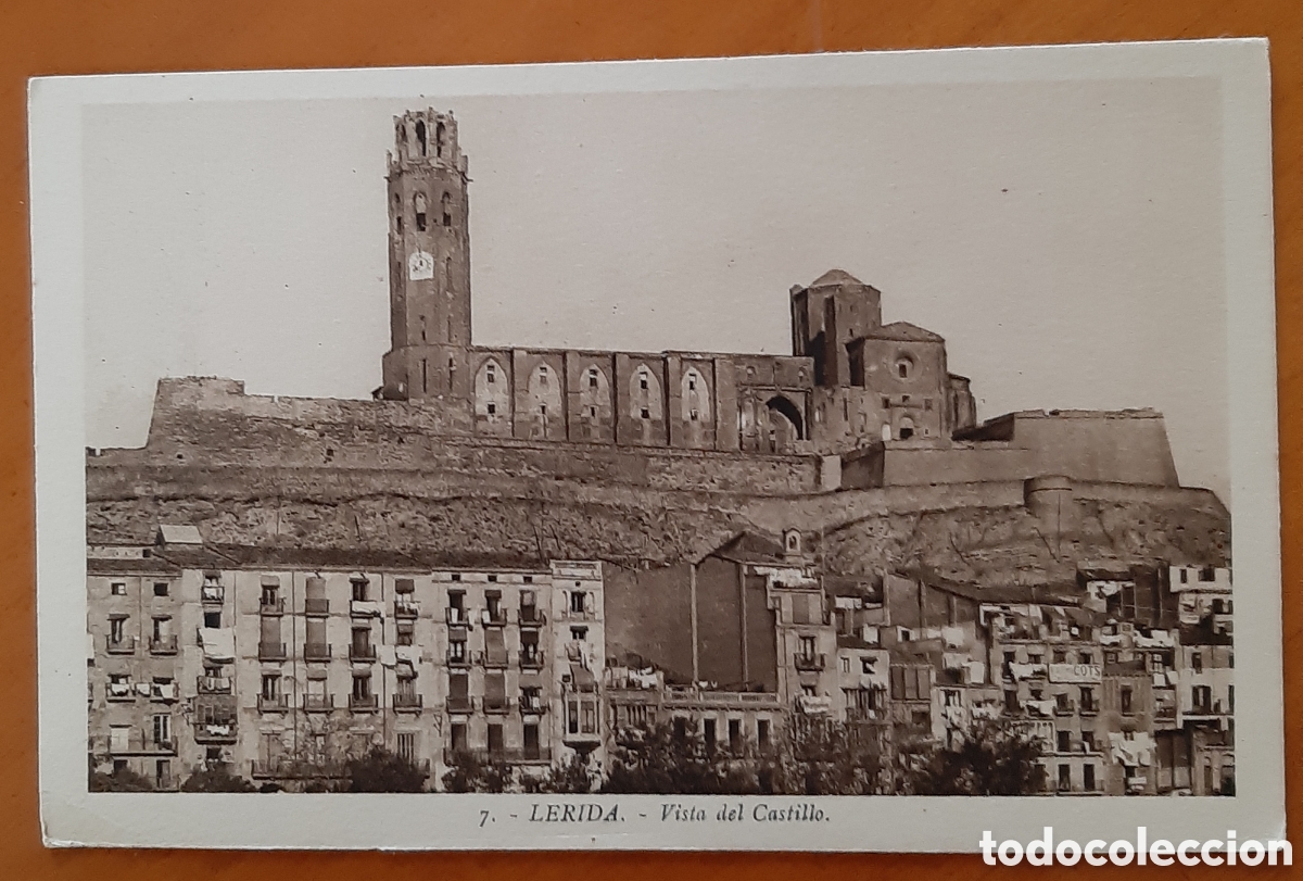 Cartoline: Postal L&eacute;rida. Vista del Castillo. Sin escribir. R8887