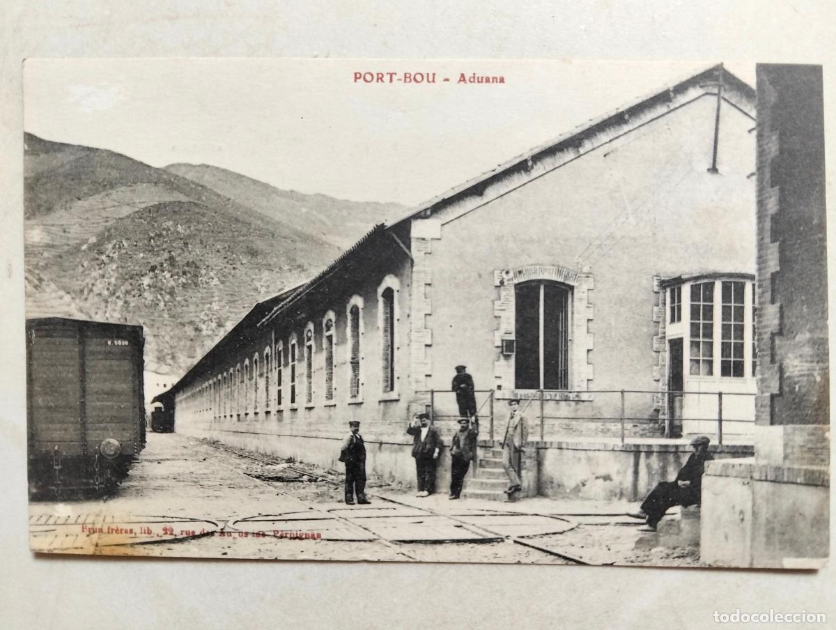 Postales: POSTAL PORT-BOU, ADUANA , SIN CIRCULAR - Foto 1