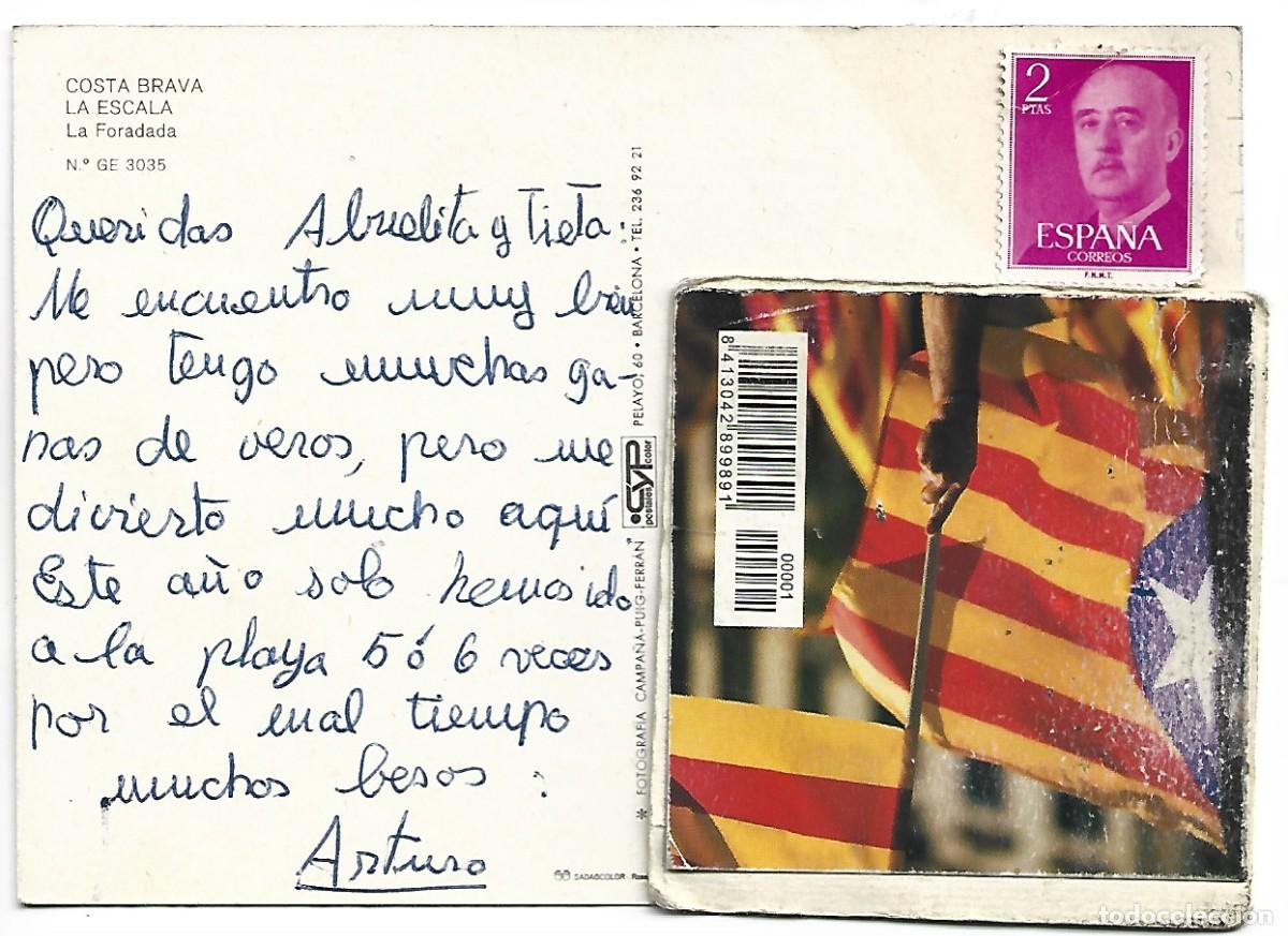 Postales: &rdquo; LA FORADADA &rdquo;.- COSTA BRAVA, LA ESCALA /GIRONA - Foto 2