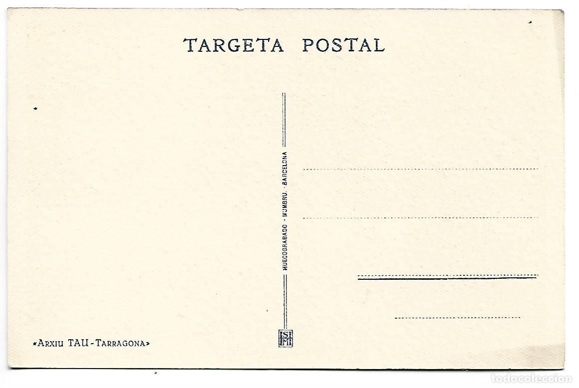Postales: UNA DE LES CRIPTES, NECROPOLIS ROMANO - CRISTIANA.- TARRAGONA - Foto 2